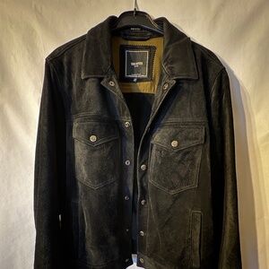 Black Leather Todd Snyder Jacket